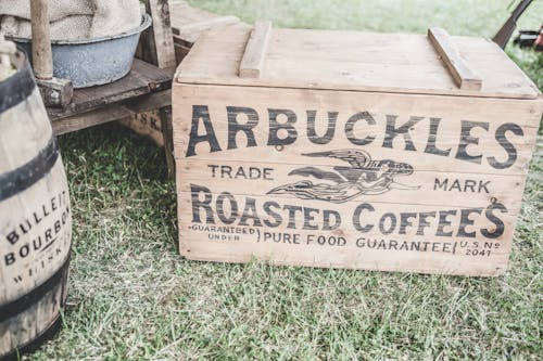 gratis Arbuckles Geroosterde Koffie Stockfoto