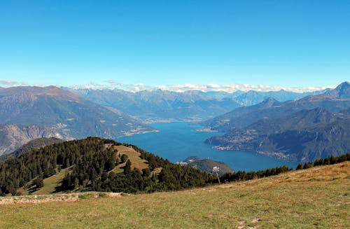 Základová fotografie zdarma na téma hory, Itálie, jezero como