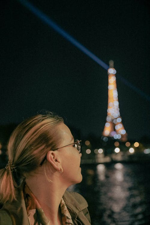 คลังภาพถ่ายฟรี ของ กลางคืน, จุดสังเกต, ปารีส
