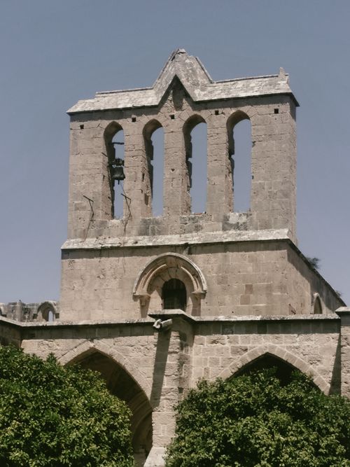 Free Explore the stunning ruins of Bellapais Abbey in Cyprus, a landmark of Gothic architecture. Stock Photo