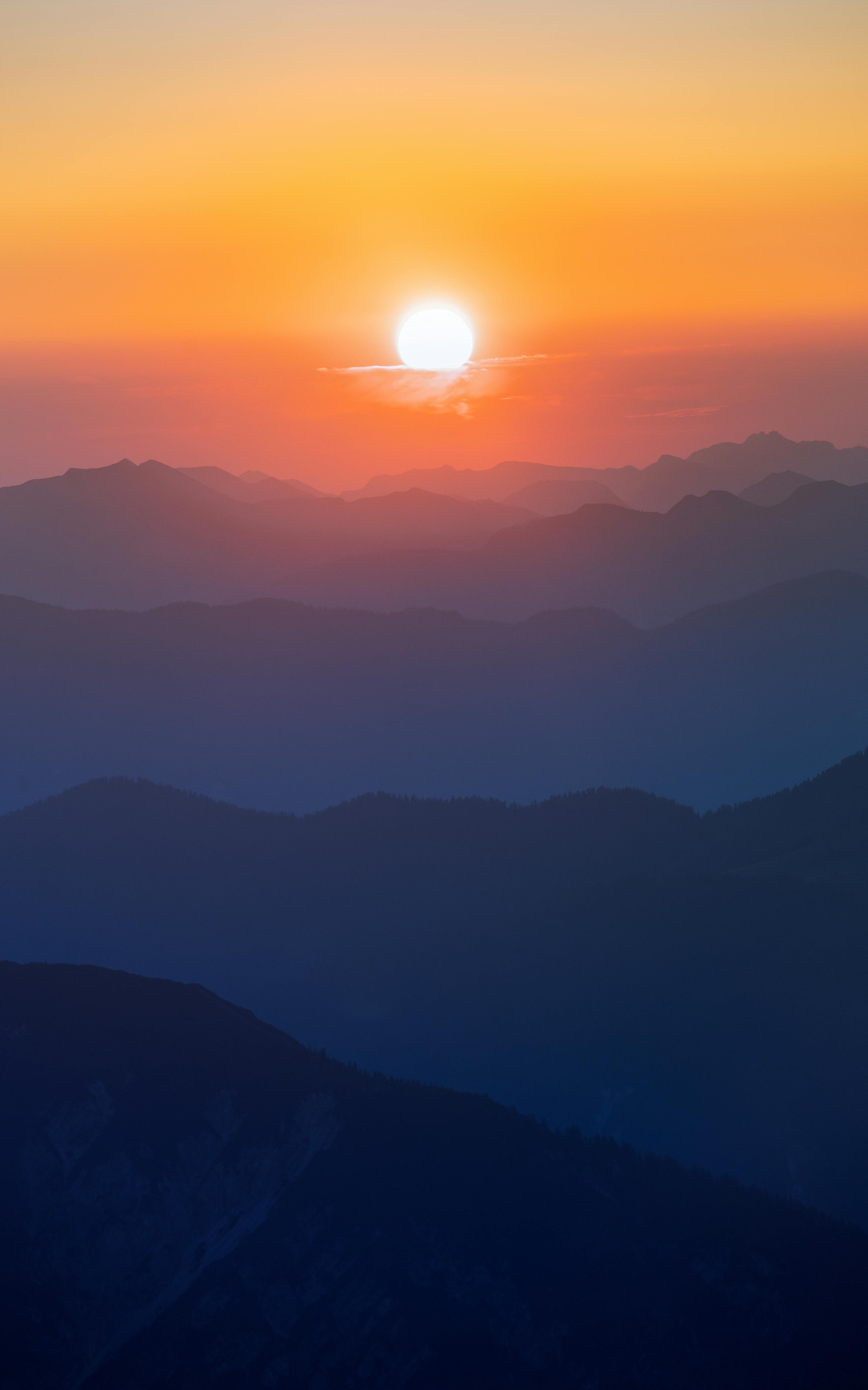 Gratis Immagine gratuita di alpi, alpino, arancia Foto a disposizione