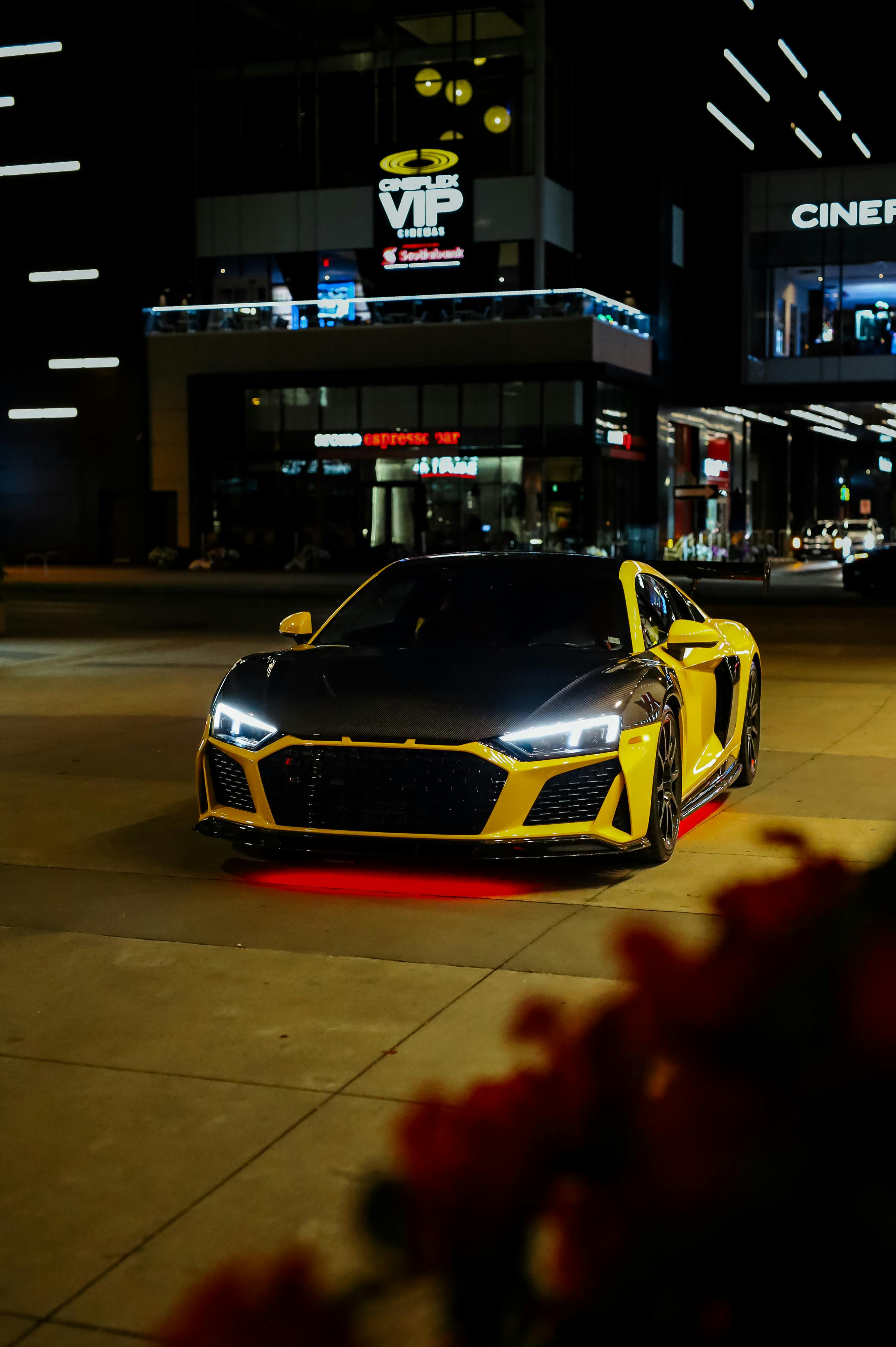 fondo de pantalla de audi r8 spyder negro