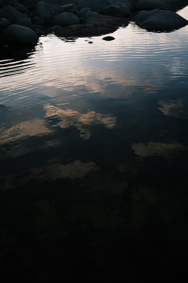 Water Mirroring Clouds