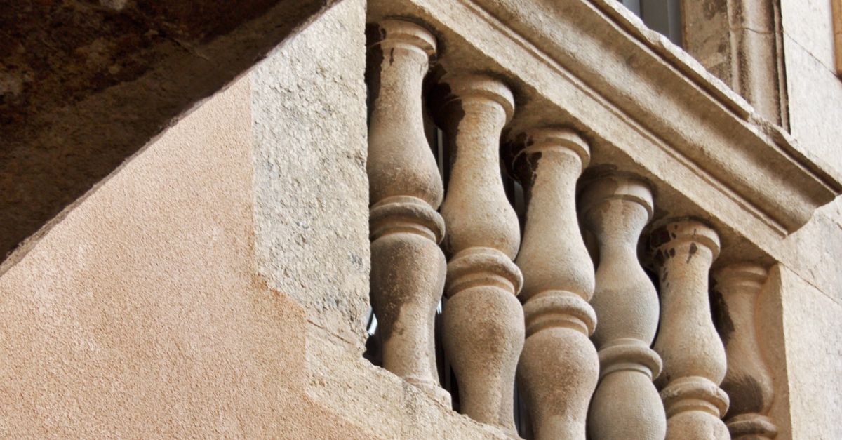Arch Window With Railing Arch and Window Railing · Free Stock Photo