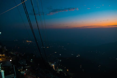 Free stock photo of dawn, hill station, mussoorie