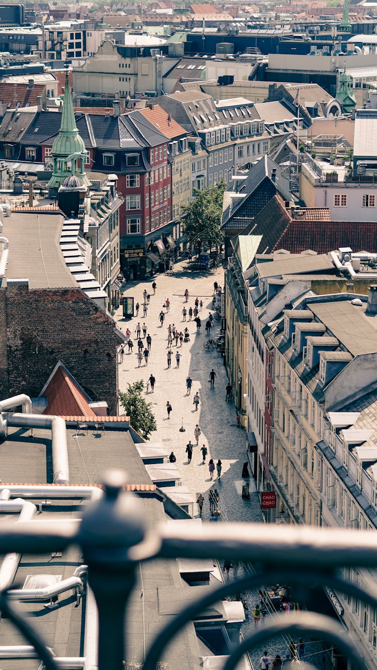 View Of The City Street