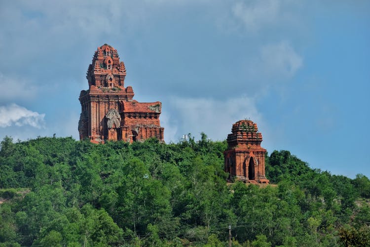 Ancient Buildings In Forest In Vietnam