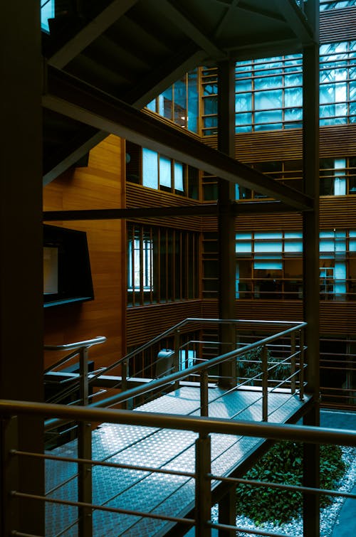 Railings and Windows of a Building