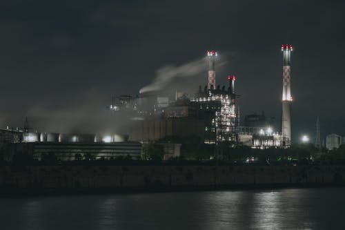 Factory at Night