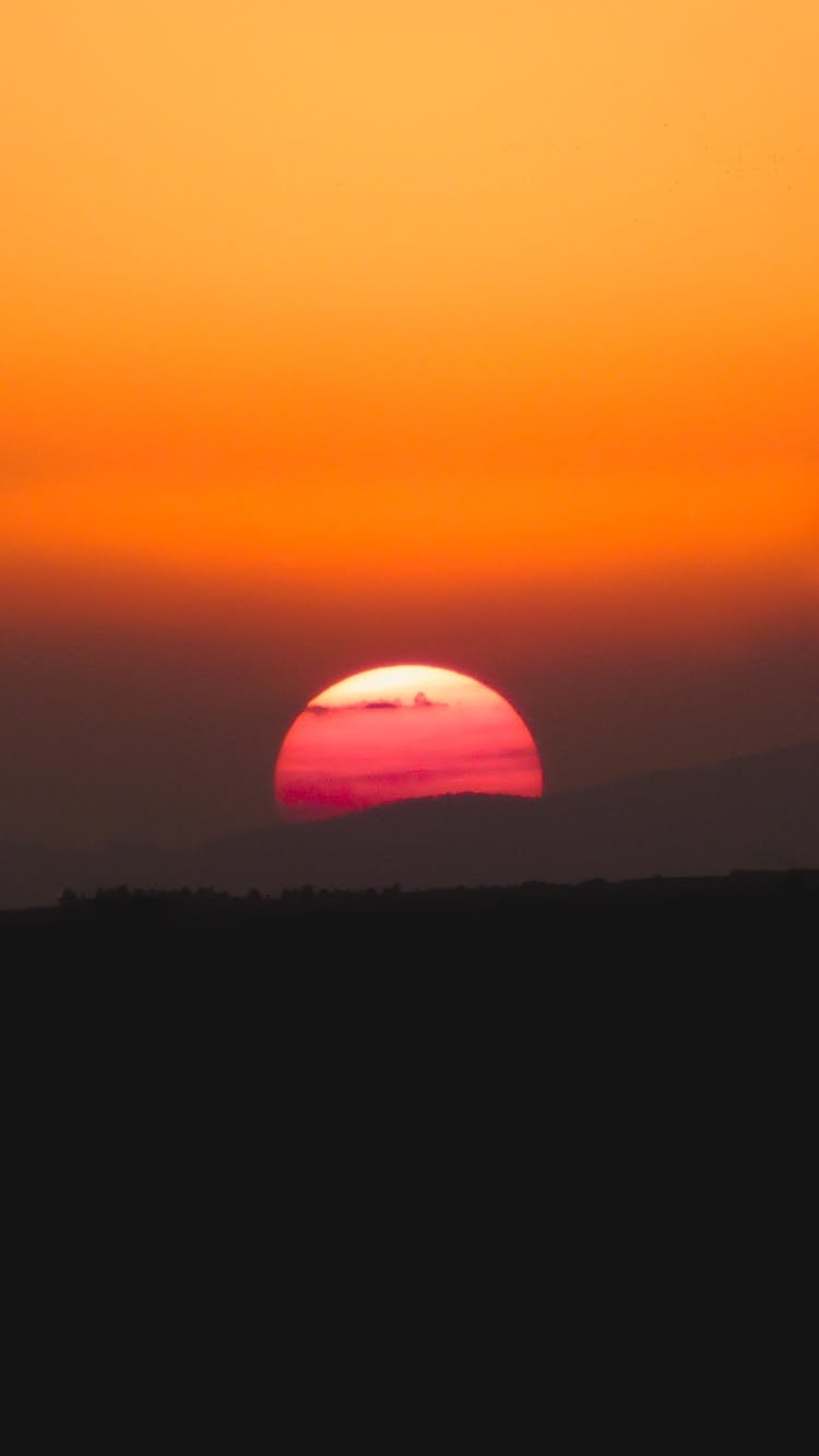 Scenic Sky At Sunset