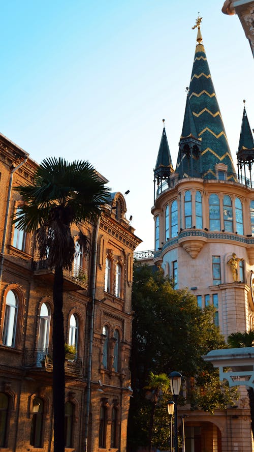 Tower of National Bank of Georgia in Batumi