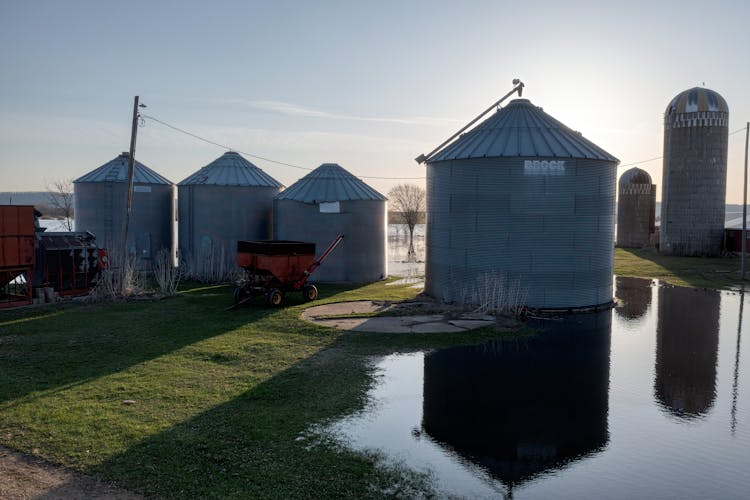 Silos On Farm