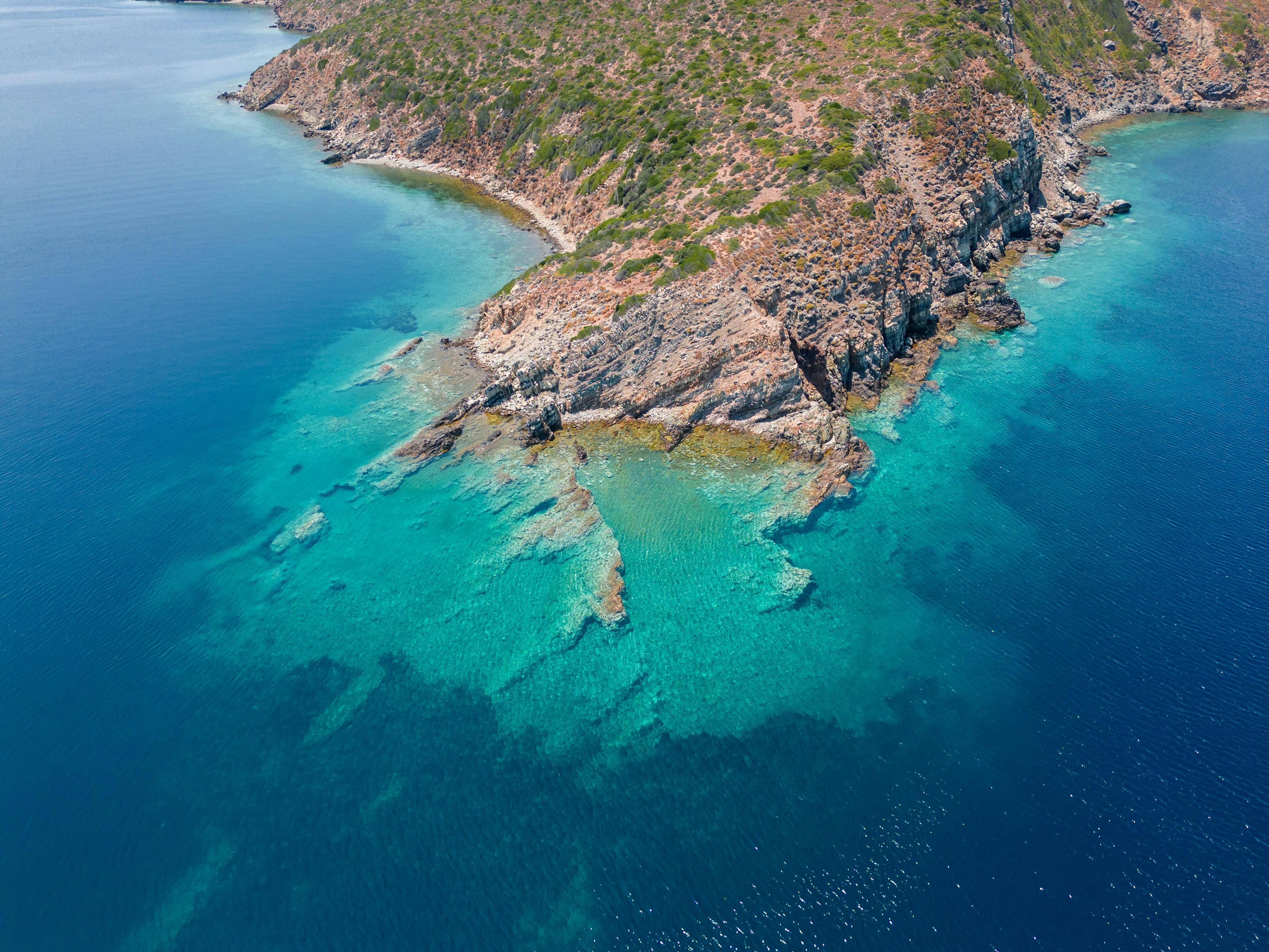 Bird's-eye View of Green Islands · Free Stock Photo