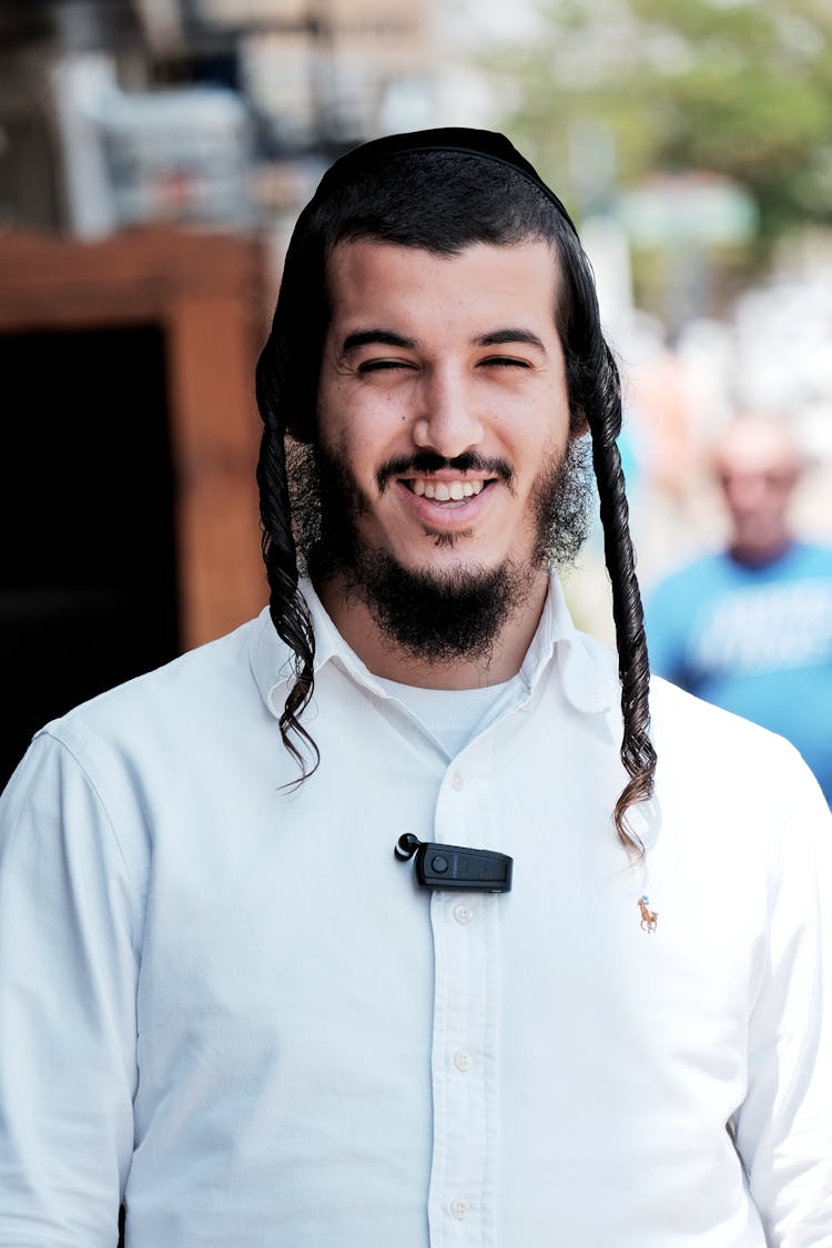 Portrait Of A Man Smiling 