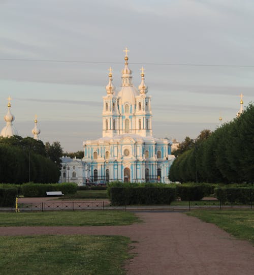 オーソドックス, サンクトペテルブルク, スモルニー修道院の無料の写真素材