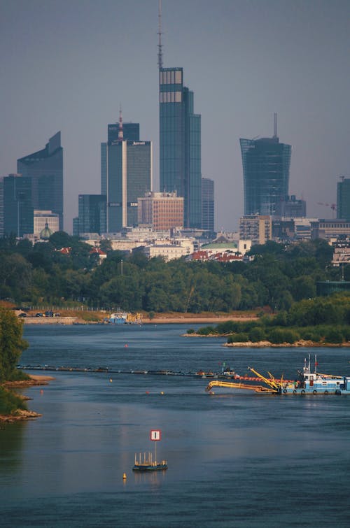 Бесплатное стоковое фото с варшава, вертикальный выстрел, висла