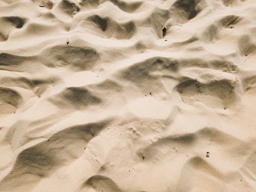 Close-up of Sand on the Beach 