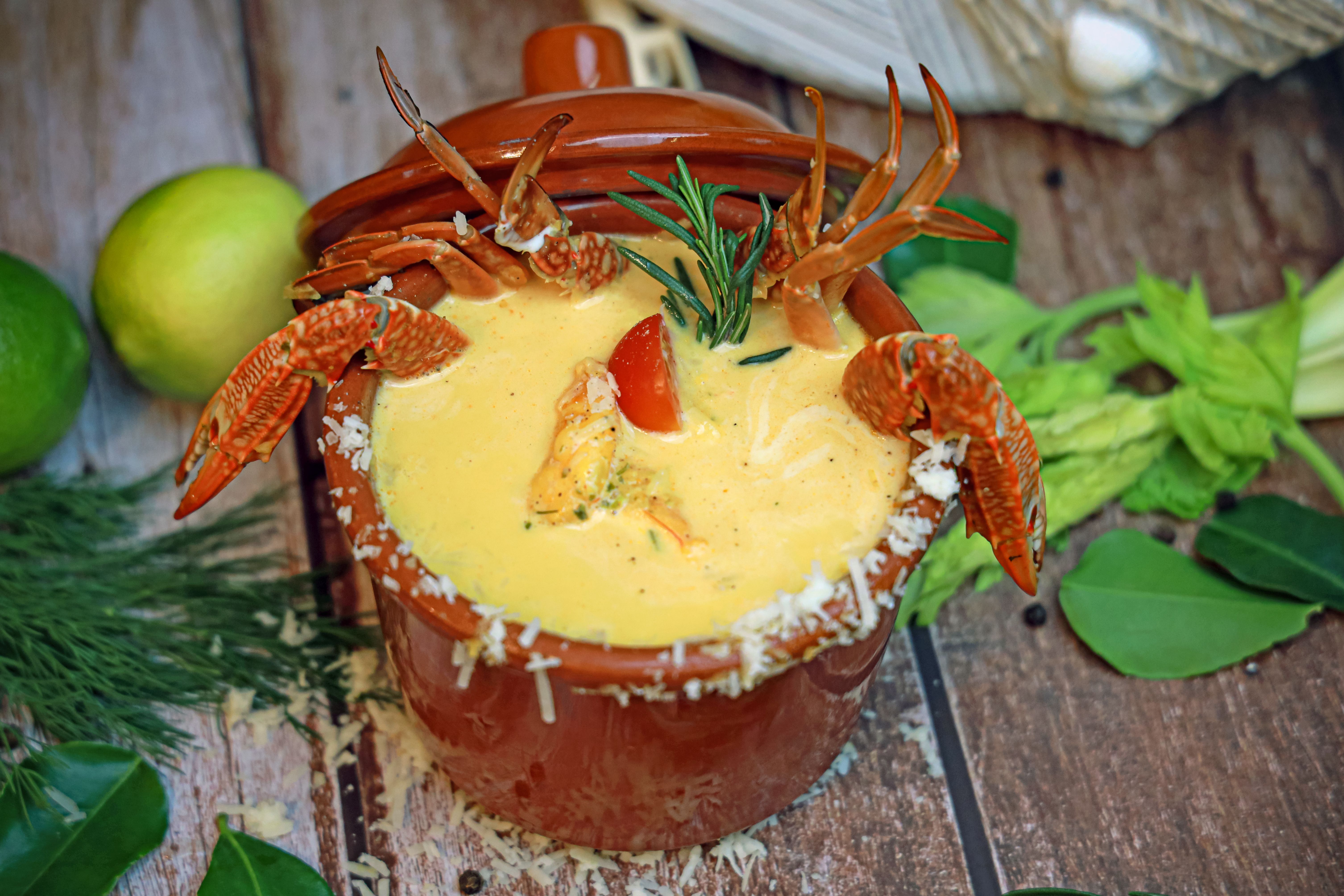 Silky Tom Yum with Chili Crisp