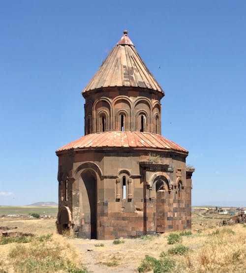 One of the Buildings at the Archaeological Site of Ani, Kars Province, Turkey