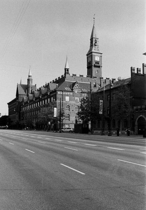 Clock Tower in Copenhagen City 