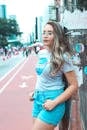 Photo of Woman Standing in a Street