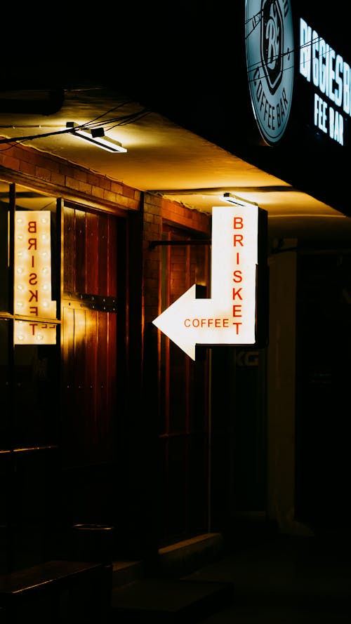入口, 咖啡店, 垂直拍攝 的 免費圖庫相片