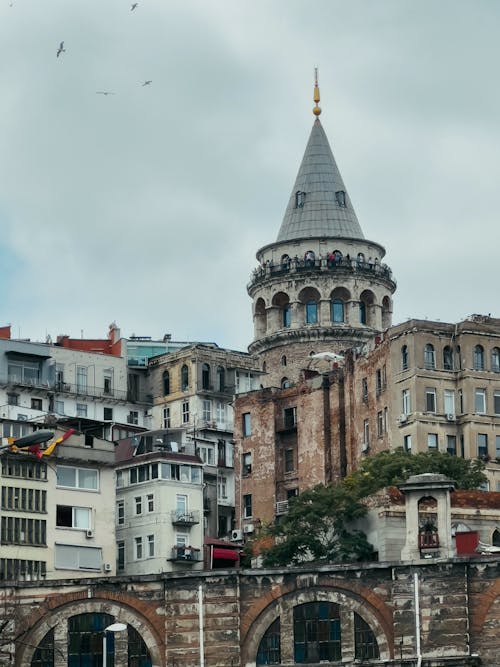 Kostnadsfri bild av galatatornet, istanbul, Kalkon