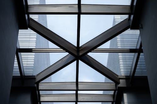 View of a Glass Ceiling 
