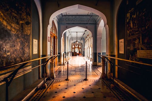 A Corridor in a Museum