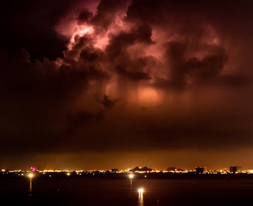 Storm Cloud over the City