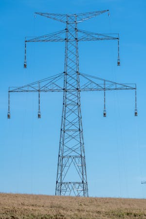 White Electric Tower · Free Stock Photo