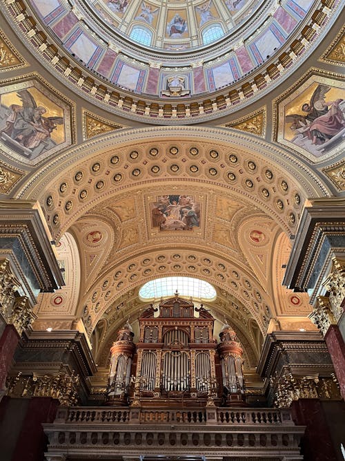 Δωρεάν στοκ φωτογραφιών με βασιλική εκκλησία, Βουδαπέστη, εκκλησιαστικό όργανο