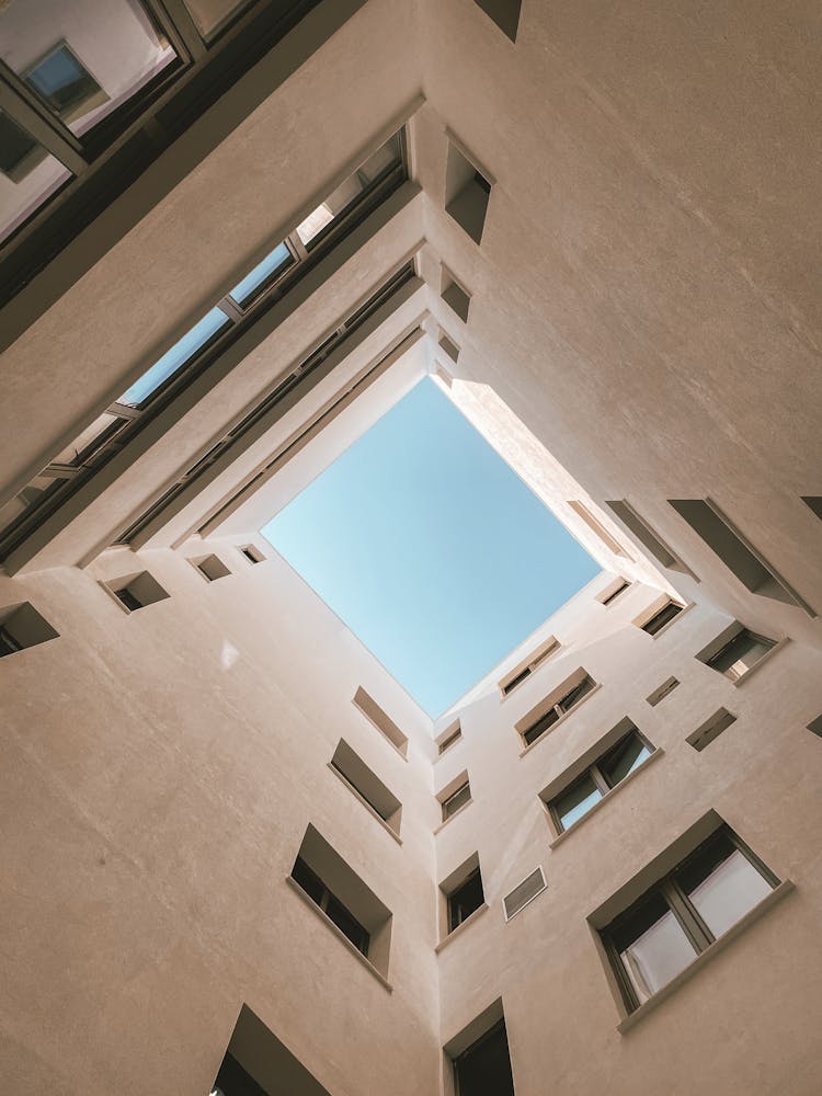 The Top Of A House Building