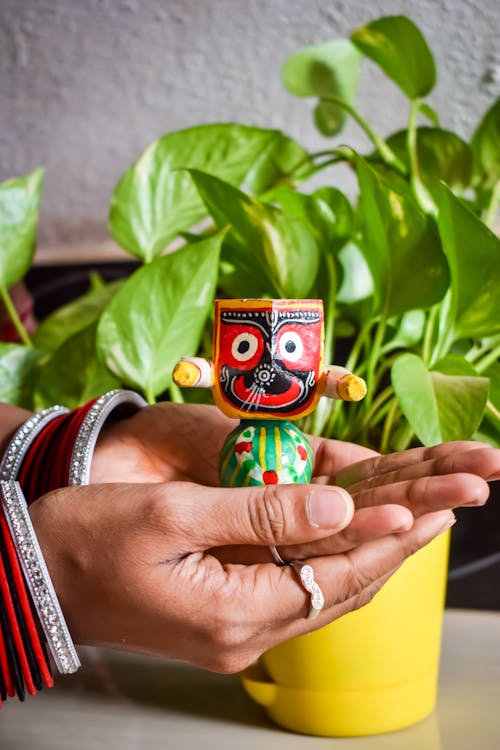 Jagannath Figure on Hands