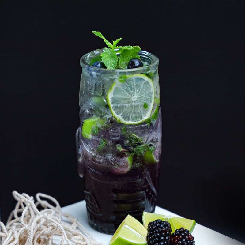 Blackberry Lime Cooler