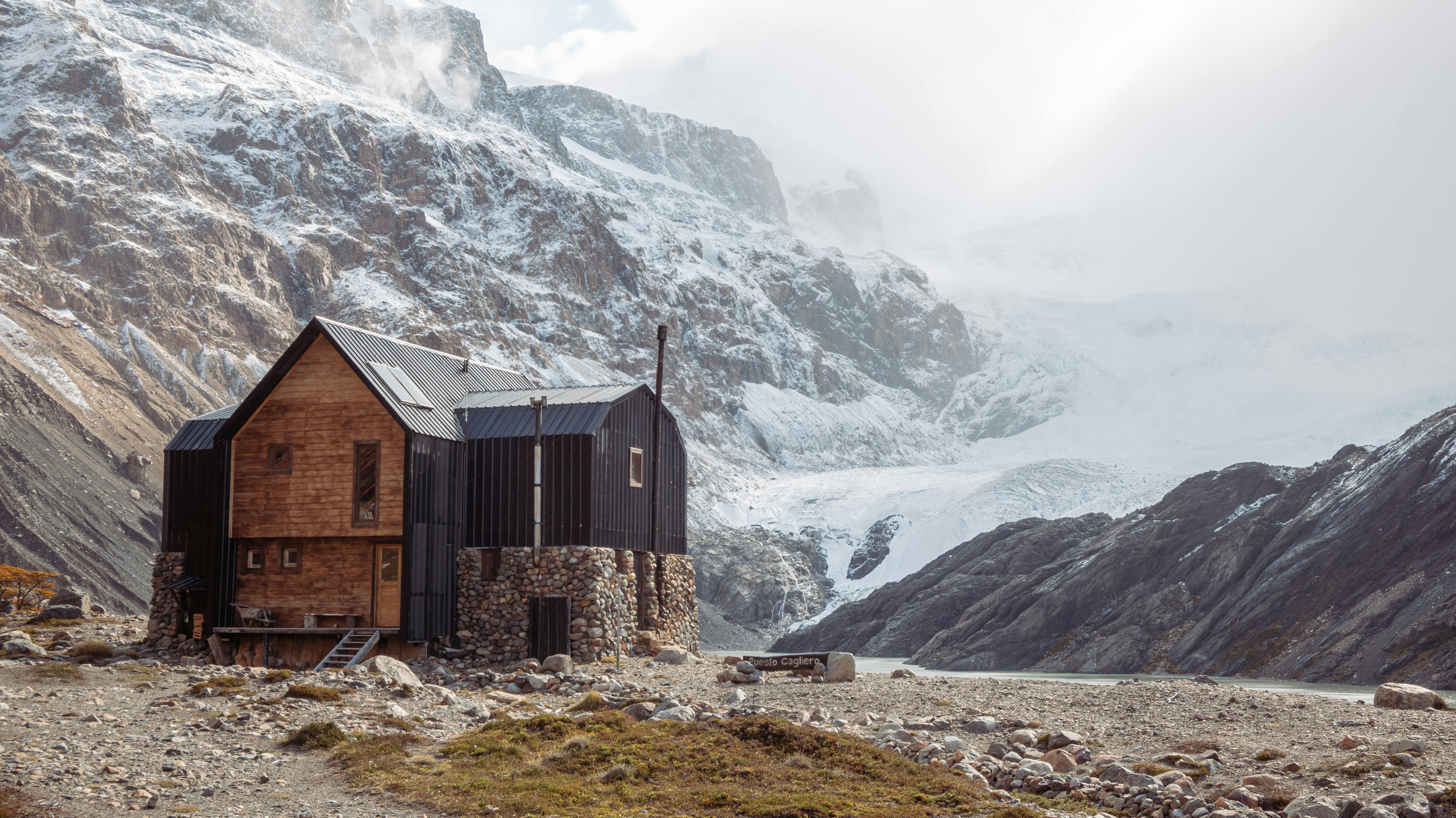 Secluded House in El Chalten in Argentina · Free Stock Photo
