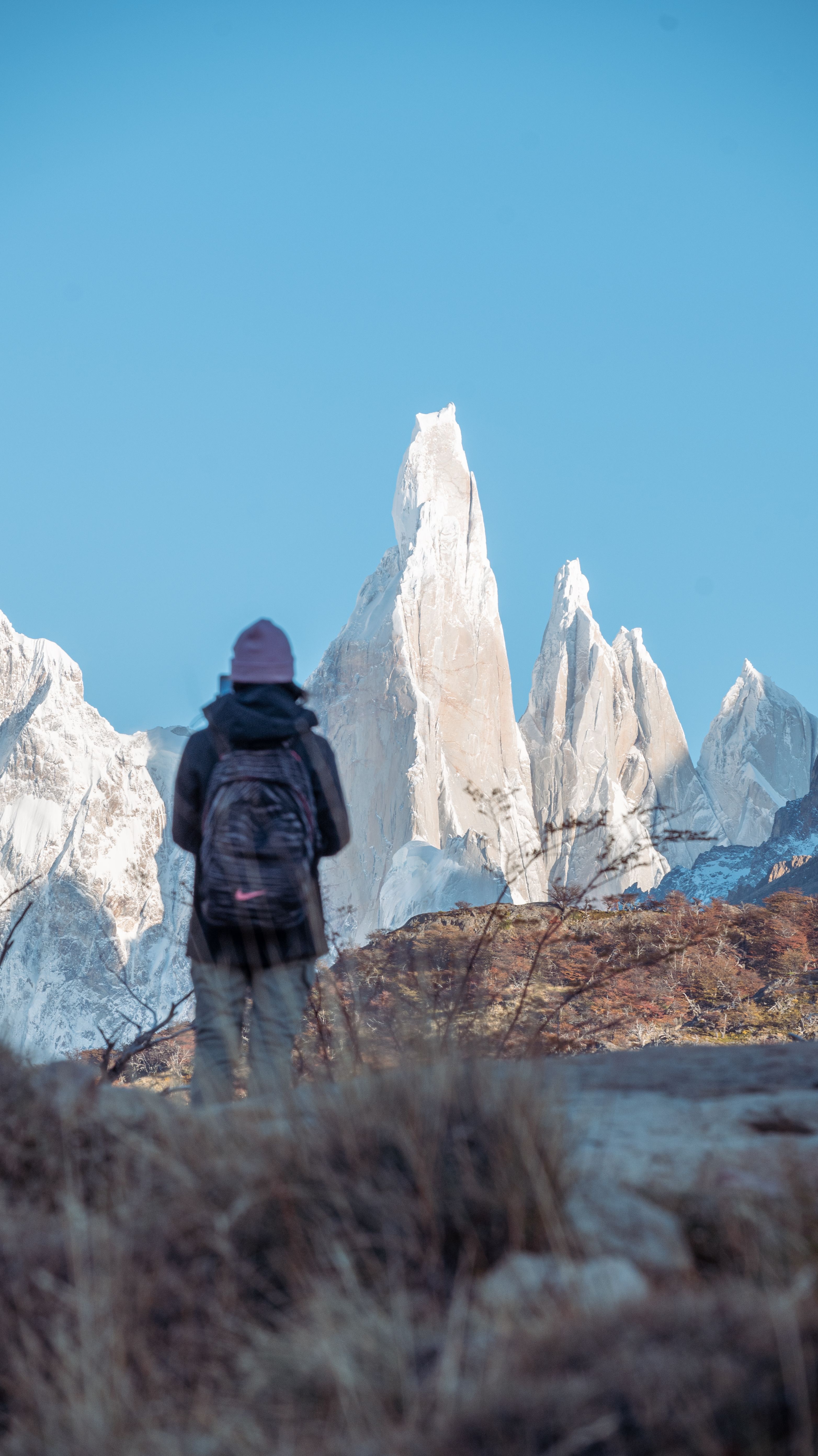 Backpacker in Mountains · Free Stock Photo