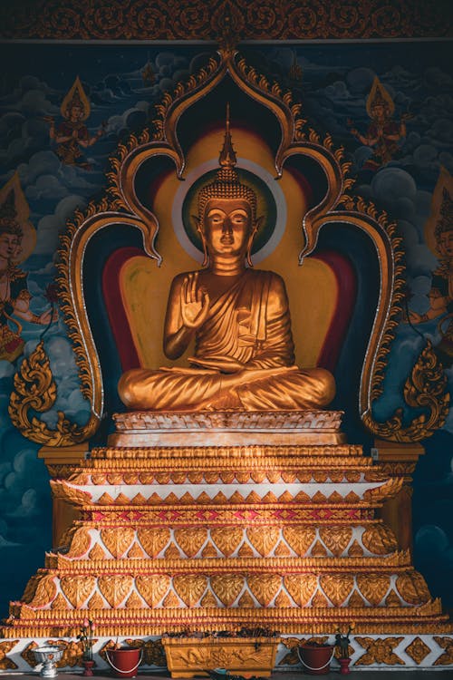 Statue in Laos Buddha Park