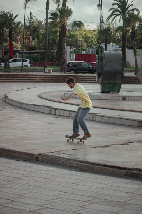 Δωρεάν στοκ φωτογραφιών με skateboarding, άνδρας, αστικός