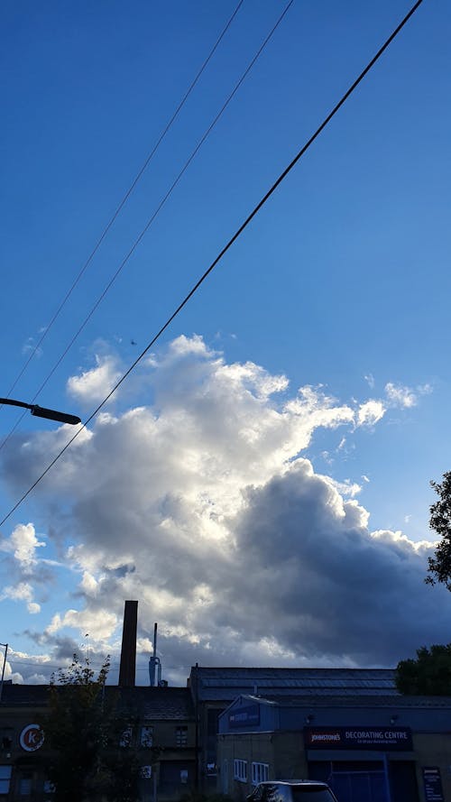 Blue sky at Jowett Street 
