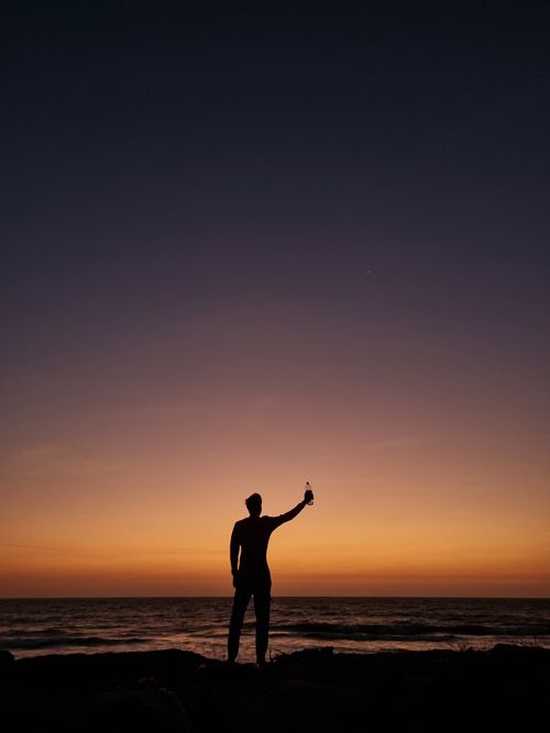Free stock photo of arabian sea, beach sunset, shotsbyescape Stock Photo