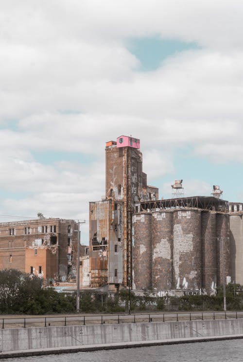 Abandoned Canadian Malting Silos in Montreal