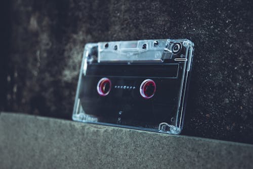 Free stock photo of black, cassette, cassette tape