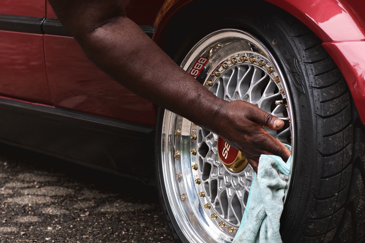 Wheel and paint detail by Drip & Detail