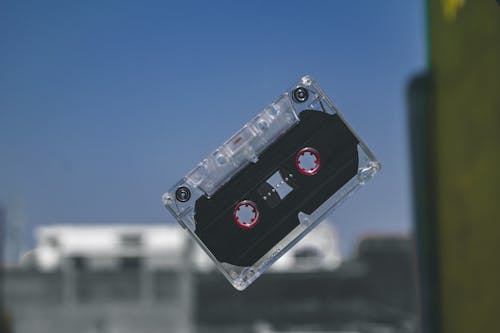 Free stock photo of black, cassette, cassette tape