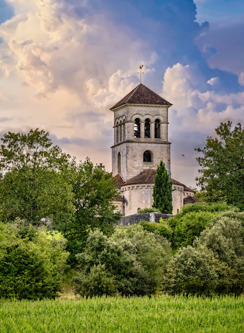 Darmowe zdjęcie z galerii z chrześcijaństwo, drzewa, francja