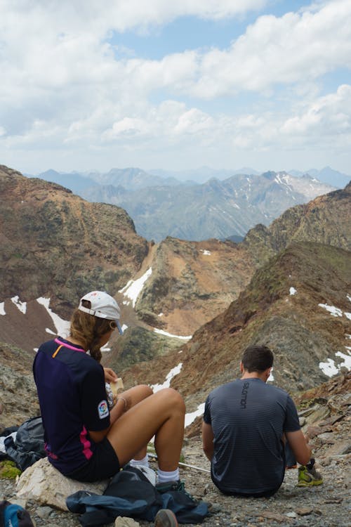 People in a Mountain Valley