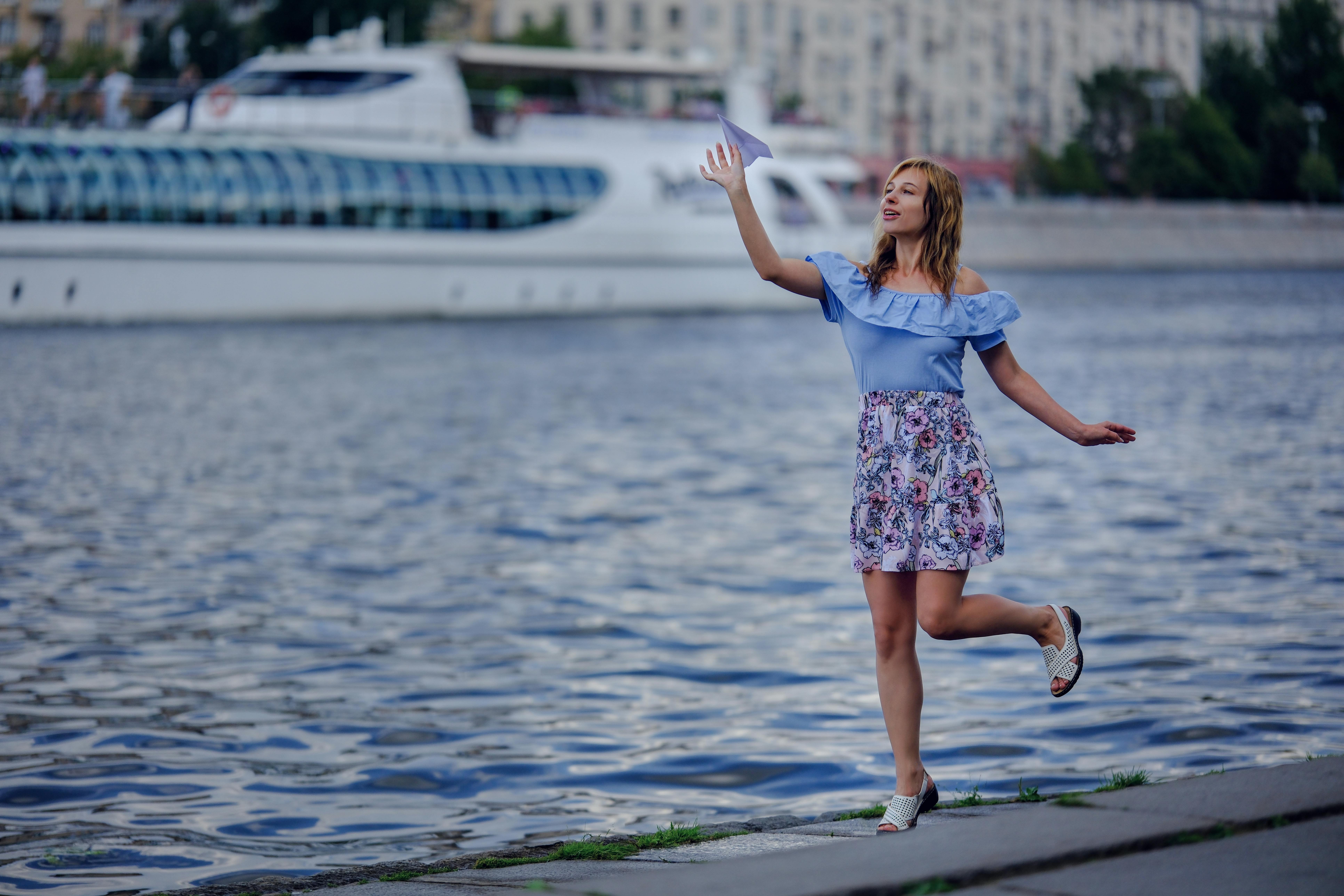 A Person Standing on One Leg · Free Stock Photo