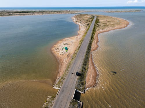 Ingyenes stockfotó drónfelvétel, függőleges lövés, Látvány témában