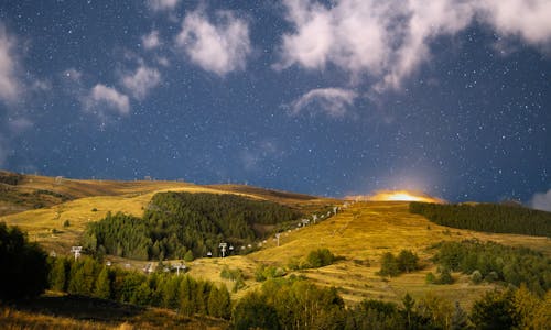 Darmowe zdjęcie z galerii z alpejski, alpy, astrofotografia